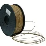 PLA Wood Filament 1.75mm Wood color, 1kg