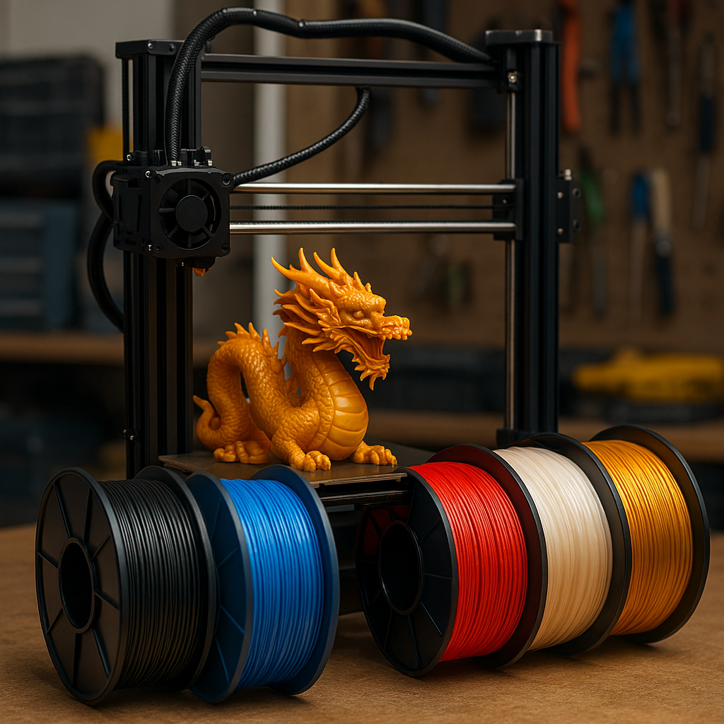 Custom 3D Printing & Premium Filament Now Available!